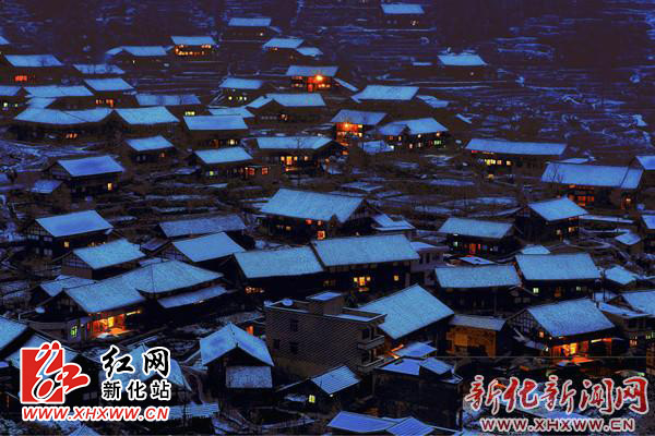 冬日里的正龙村。