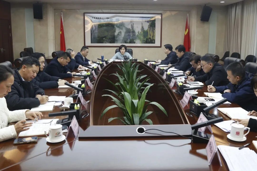 省文旅厅召开大张家界国际旅游区建设专题调度会
